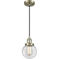 Innovations Lighting One Light Vintage Dimmable Led Mini Pendant 201C-AB-G202-6-LED